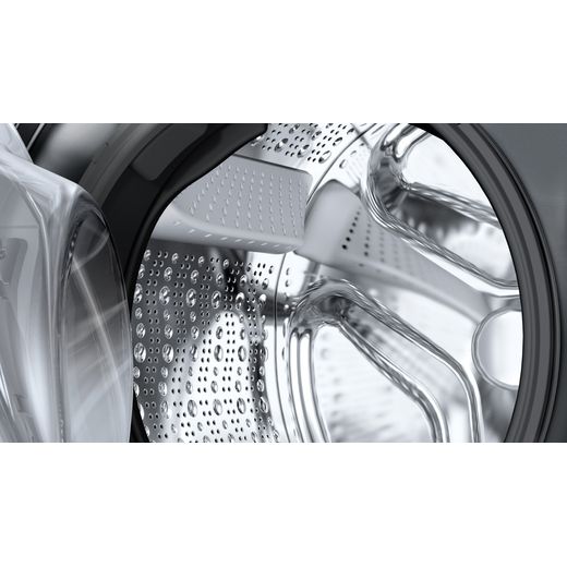 Bosch WGG244ZCGB 9.0kg Washing Machine with 1351 rpm - Graphite - Close up drum shot